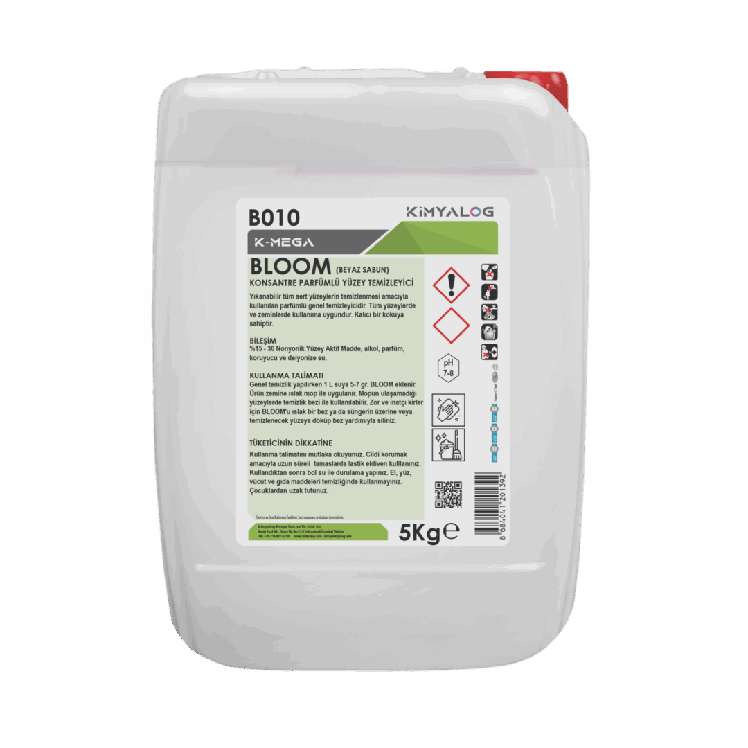 CONCENTRATED PERFUMED SURFACE CLEANER (WHITE SOAP) 5 KG