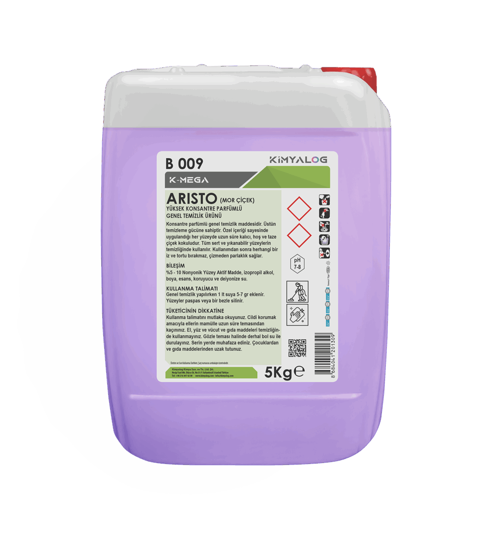 HIGHLY CONCENTRATED PERFUMED ALL-PURPOSE CLEANER (PURPLE FLOWER) 5 KG