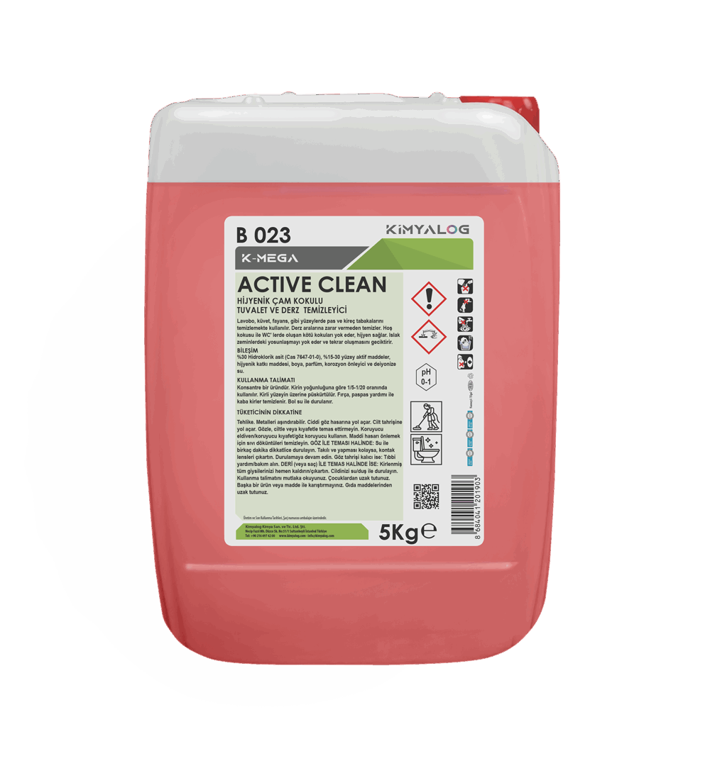 HYGIENIC PINE SCENTED TOILET AND GROUT CLEANER 5 KG
