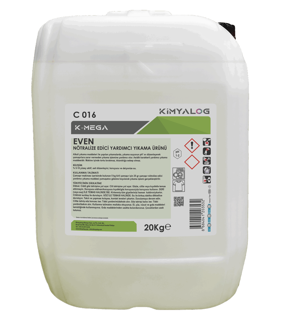 NEUTRALIZING AUXILIARY LAUNDRY PRODUCT 20 KG