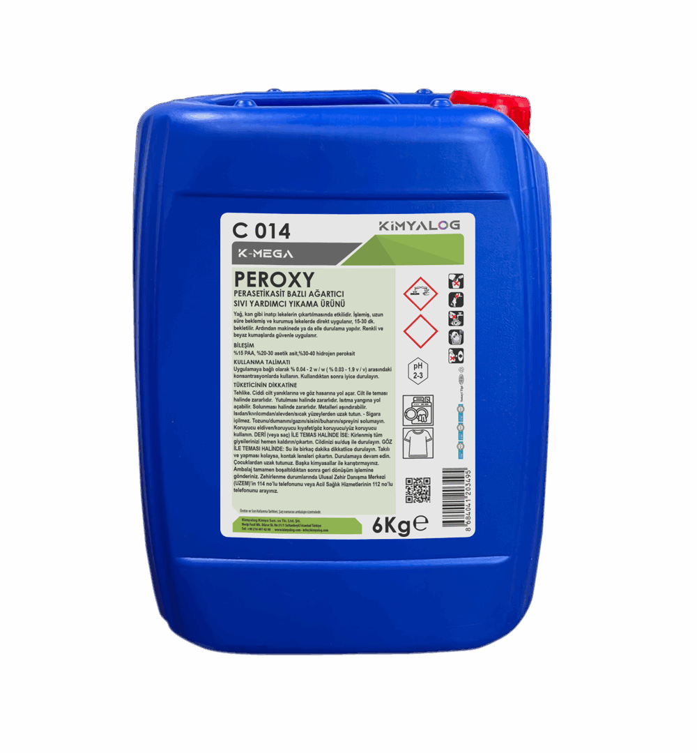 PERACETIC ACID BASED BLEACH LIQUID LAUNDRY AID 6 KG