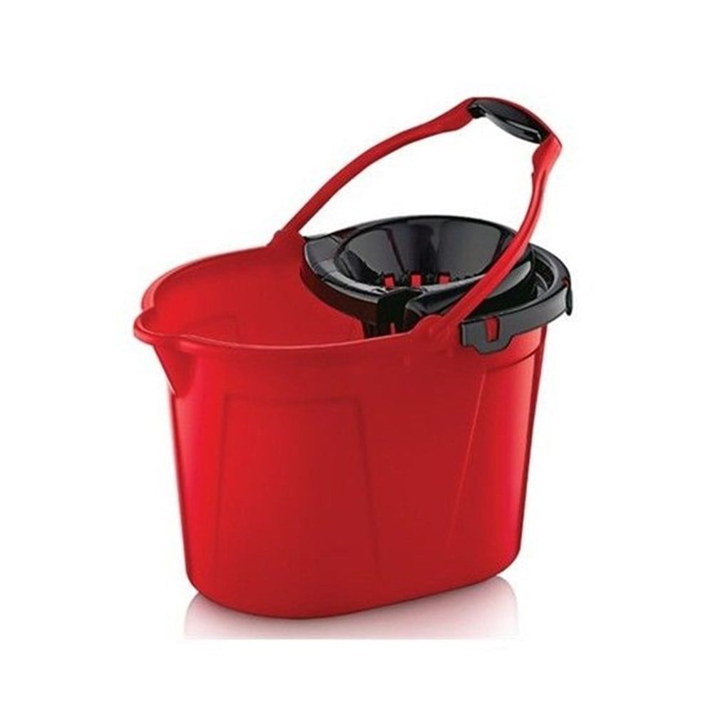RED CLEANING BUCKET 18 LITERS