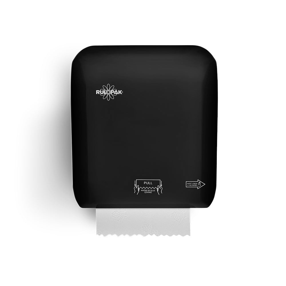 RULOPAK AUTOCUT PAPER TOWEL DISPENSER 21 CM (BLACK)
