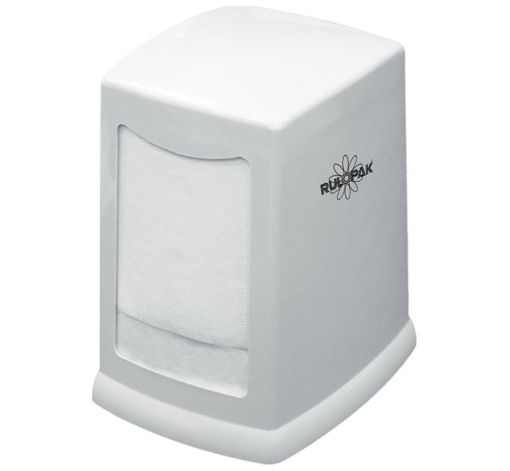 RULOPAK DESKTOP NAPKIN DISPENSER WHITE