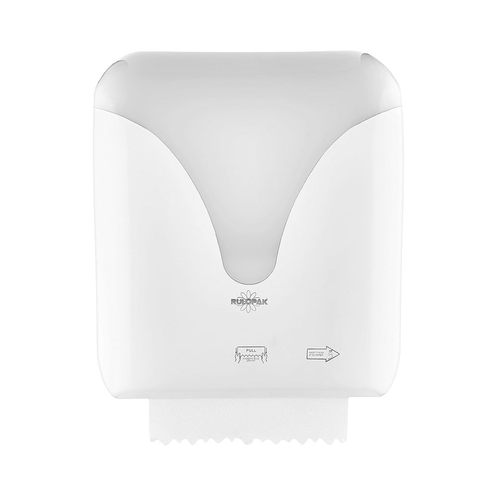 RULOPAK ELITE AUTOCUT PAPER TOWEL DISPENSER 21 CM (WHITE)