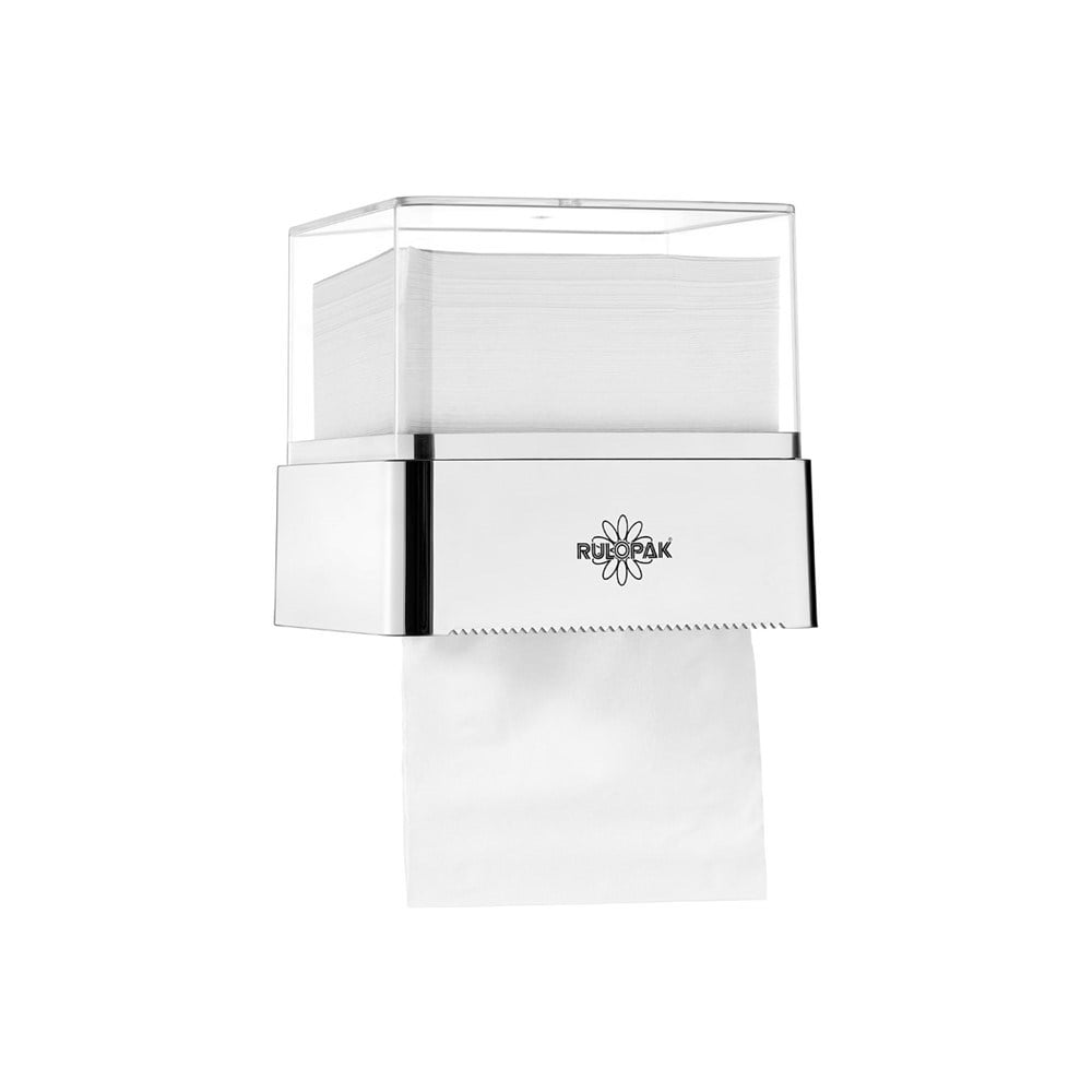 RULOPAK HYBRID TOILET PAPER DISPENSER – CHROME