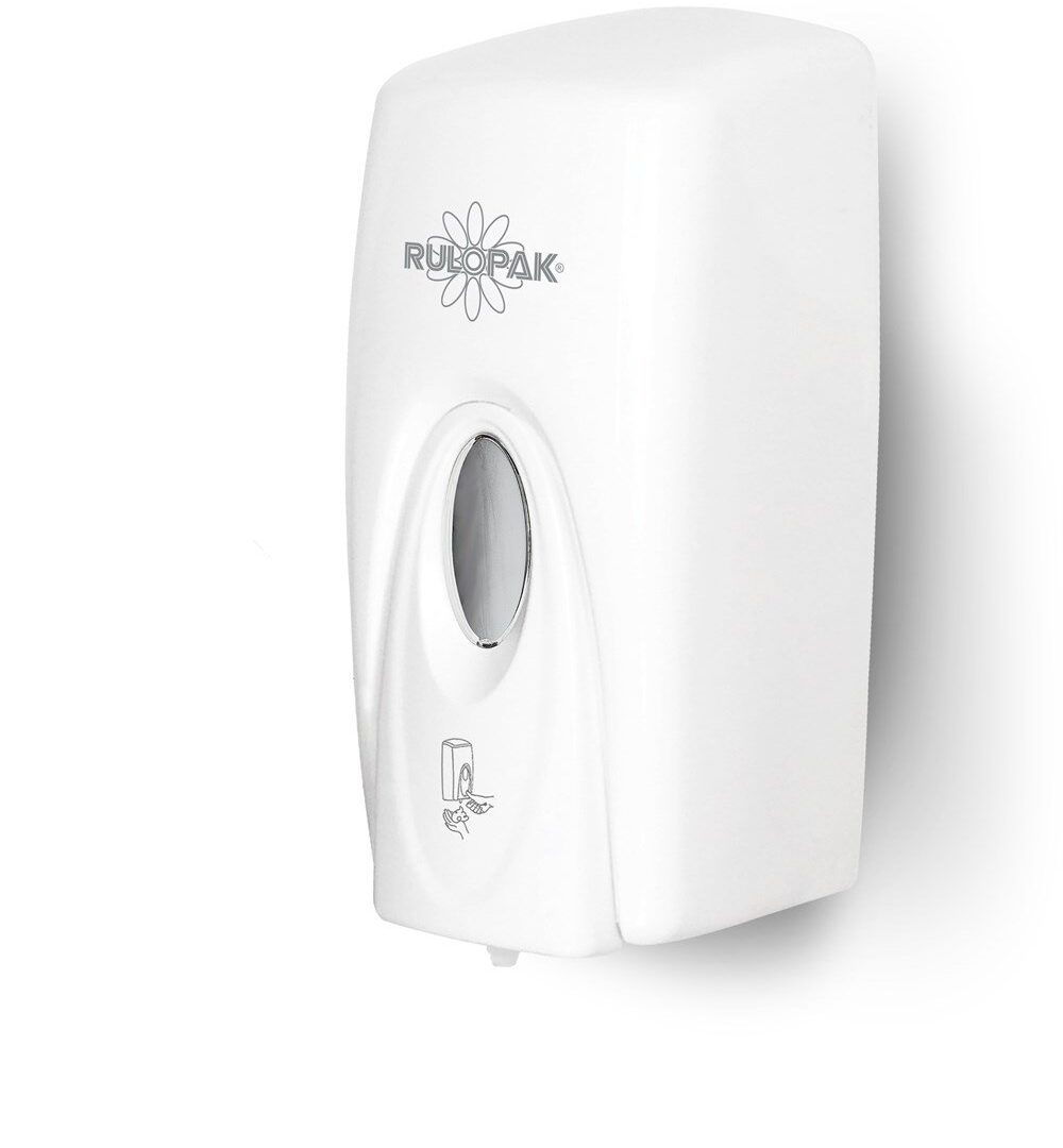 RULOPAK MANUAL CARTRIDGE FOAM SOAP DISPENSER 1000 ML WHITE