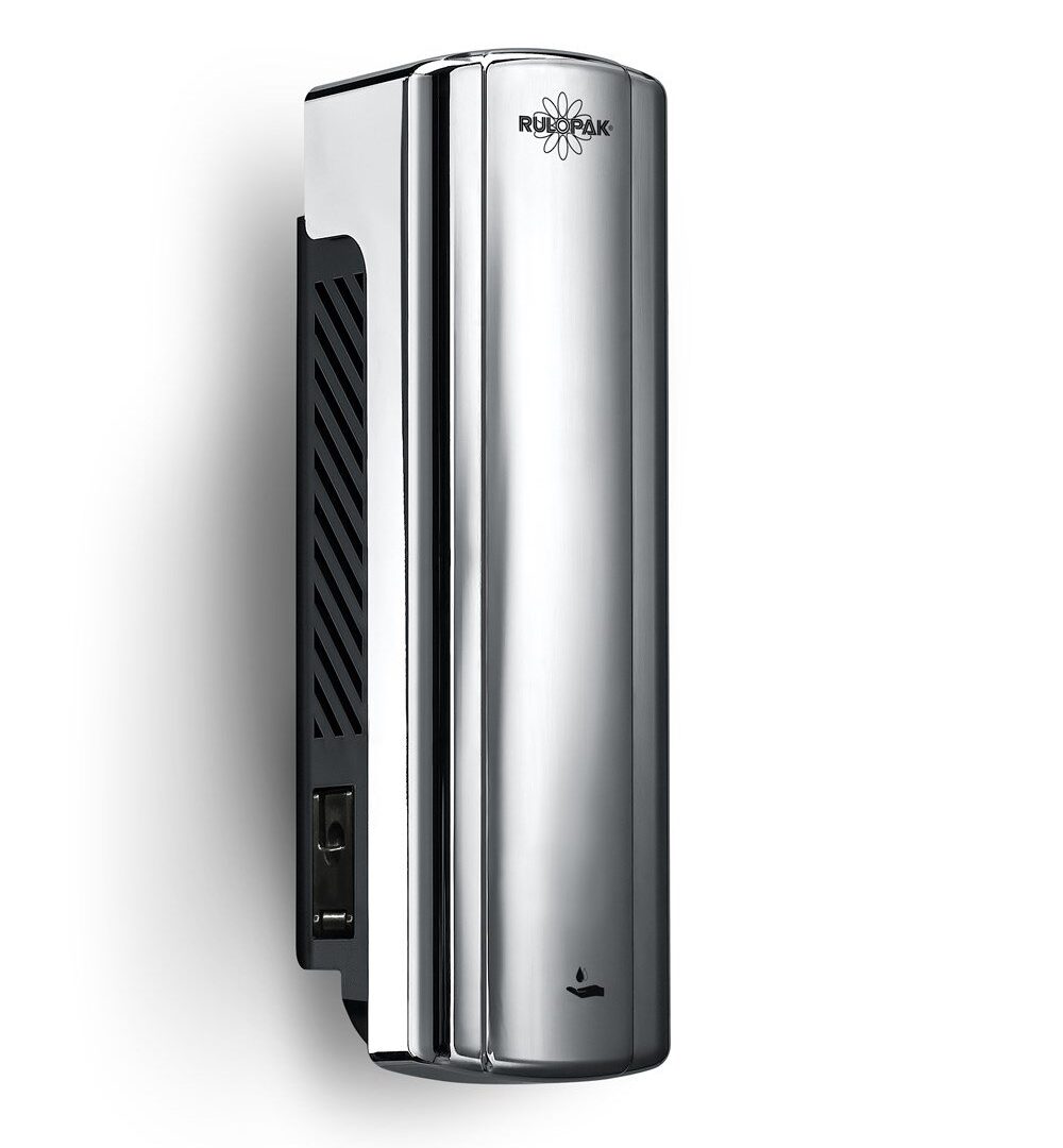 RULOPAK MANUAL CLASSIC LIQUID SOAP & SHAMPOO DISPENSER 350 ML CHROME