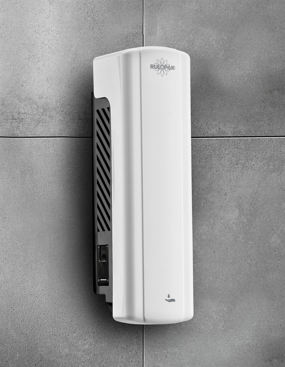 RULOPAK MANUAL CLASSIC LIQUID SOAP & SHAMPOO DISPENSER 350 ML WHITE - Image 2