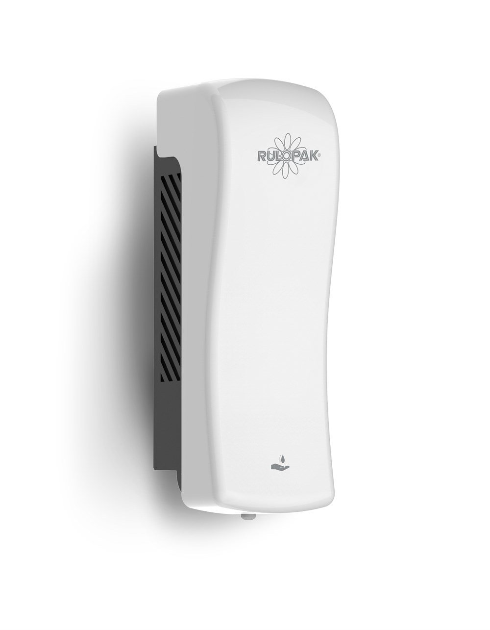 RULOPAK MANUAL S MODEL LIQUID SOAP & SHAMPOO DISPENSER 350 ML WHITE