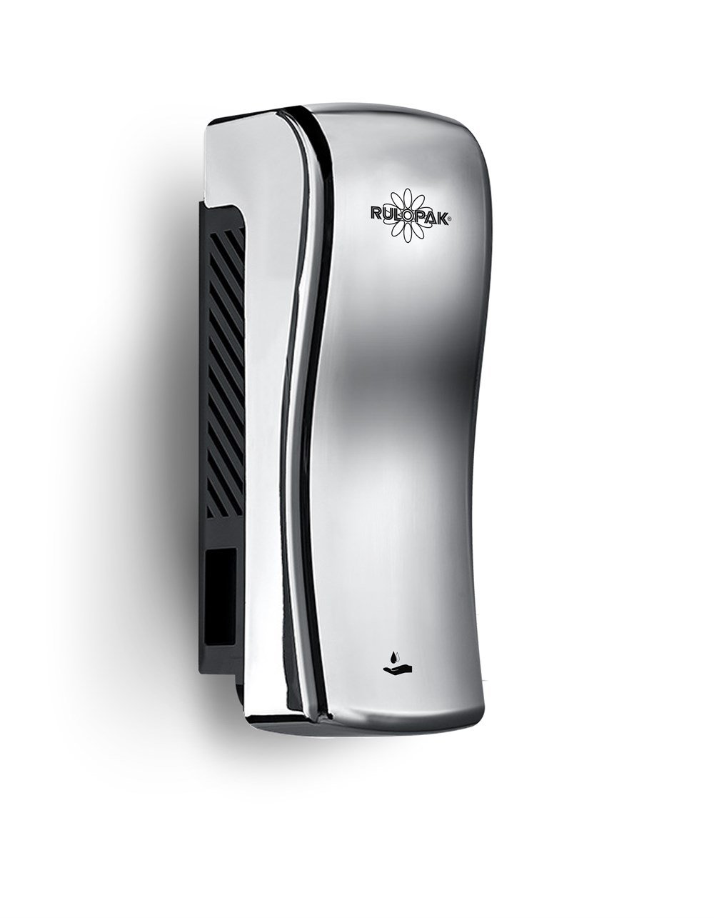 RULOPAK MANUAL S MODEL LIQUID SOAP & SHAMPOO DISPENSER 800 ML CHROME