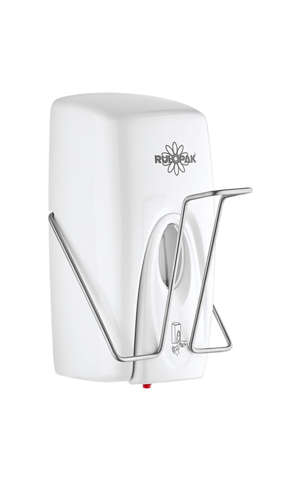 RULOPAK MANUAL SPRAY DISINFECTANT DISPENSER WITH ELBOW LEVER 1000 ML WHITE