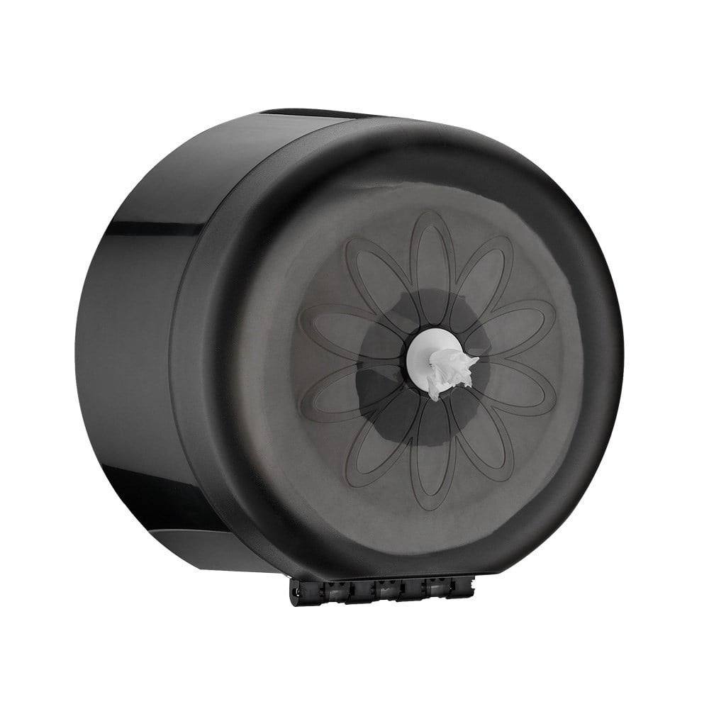 RULOPAK MINI ECONOMY CENTER-PULL TOILET PAPER DISPENSER – BLACK