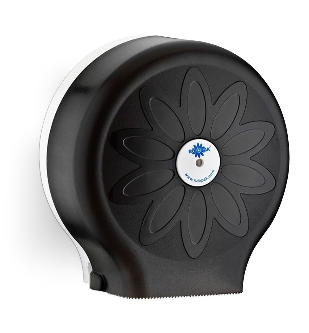 RULOPAK MINI JUMBO TOILET PAPER DISPENSER – BLACK