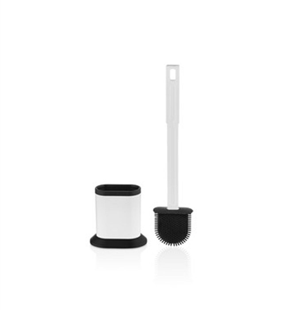 RULOPAK OVAL ELITE SILICONE TOILET BRUSH BLACK