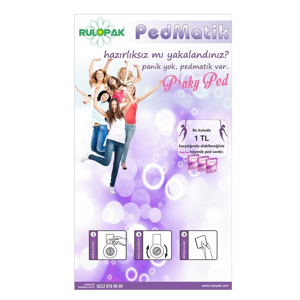 RULOPAK PEDMATIK VENDING MACHINE