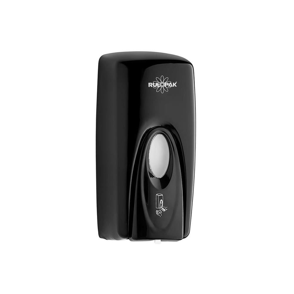 RULOPAK REFILLABLE MANUAL LIQUID SOAP DISPENSER 1000 ML (BLACK)