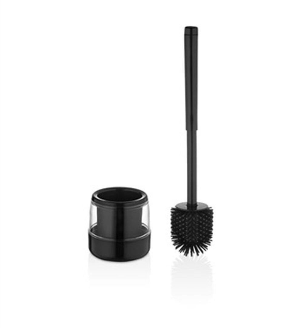 RULOPAK ROUND ELITE SILICONE TOILET BRUSH BLACK