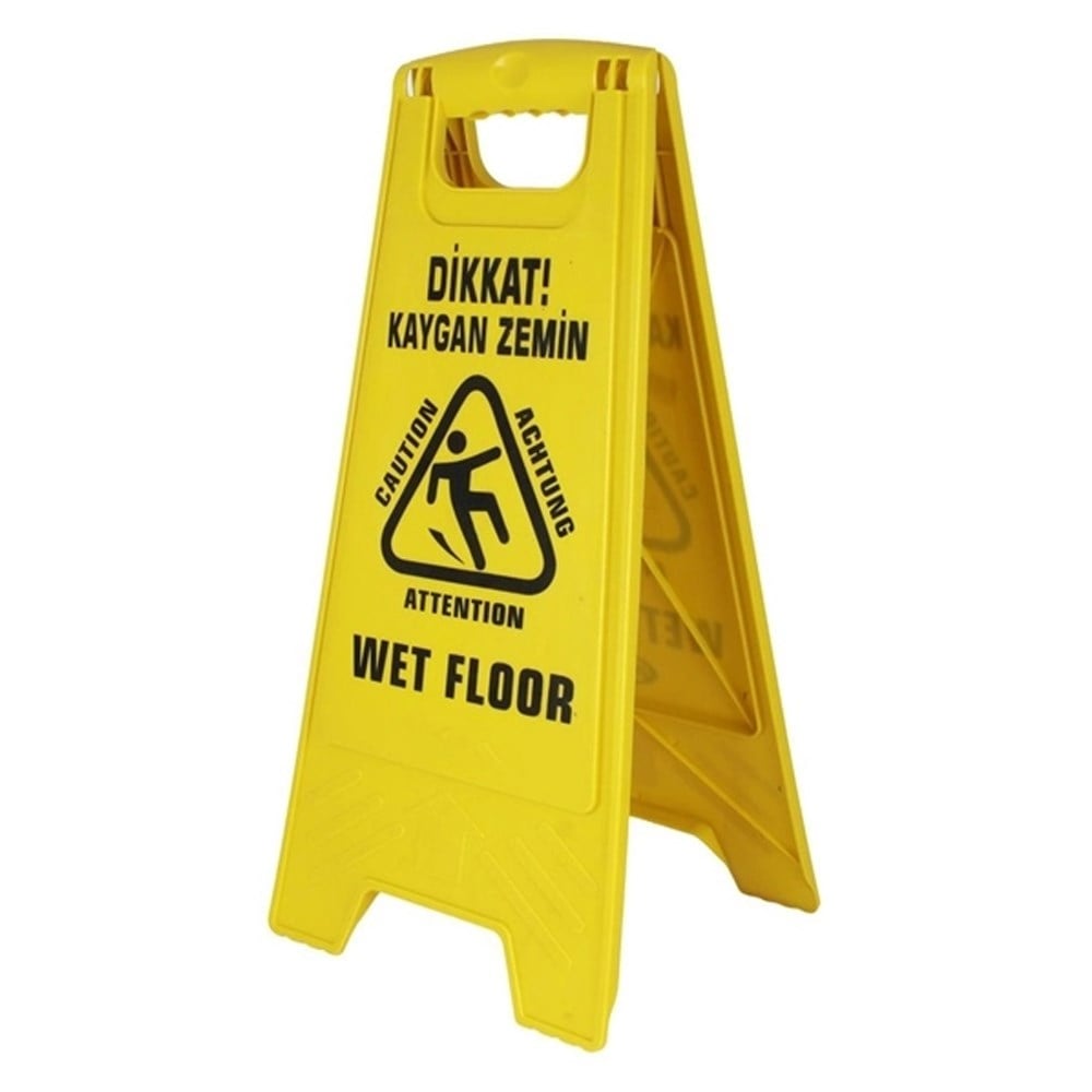 RULOPAK SLIPPERY FLOOR SIGN YELLOW