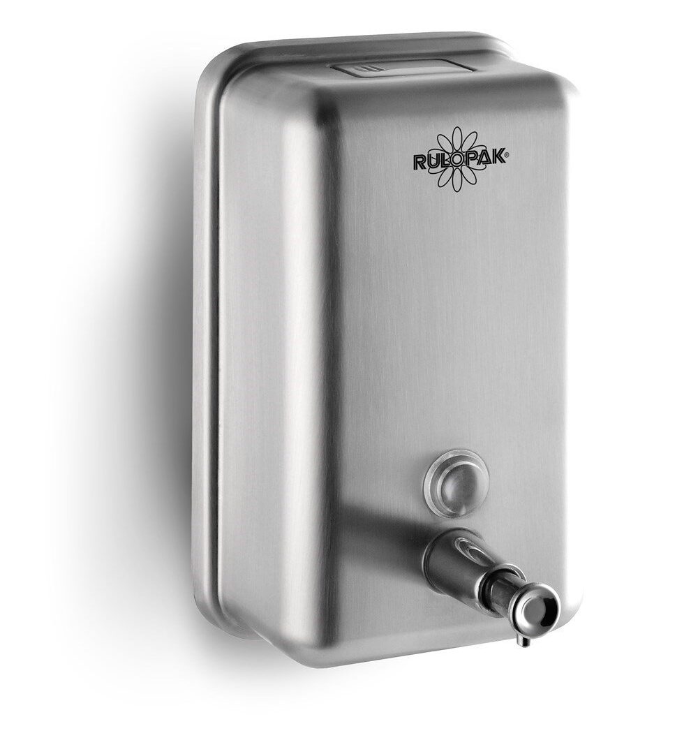 RULOPAK STAINLESS STEEL LIQUID SOAP DISPENSER 1000 ML MAT
