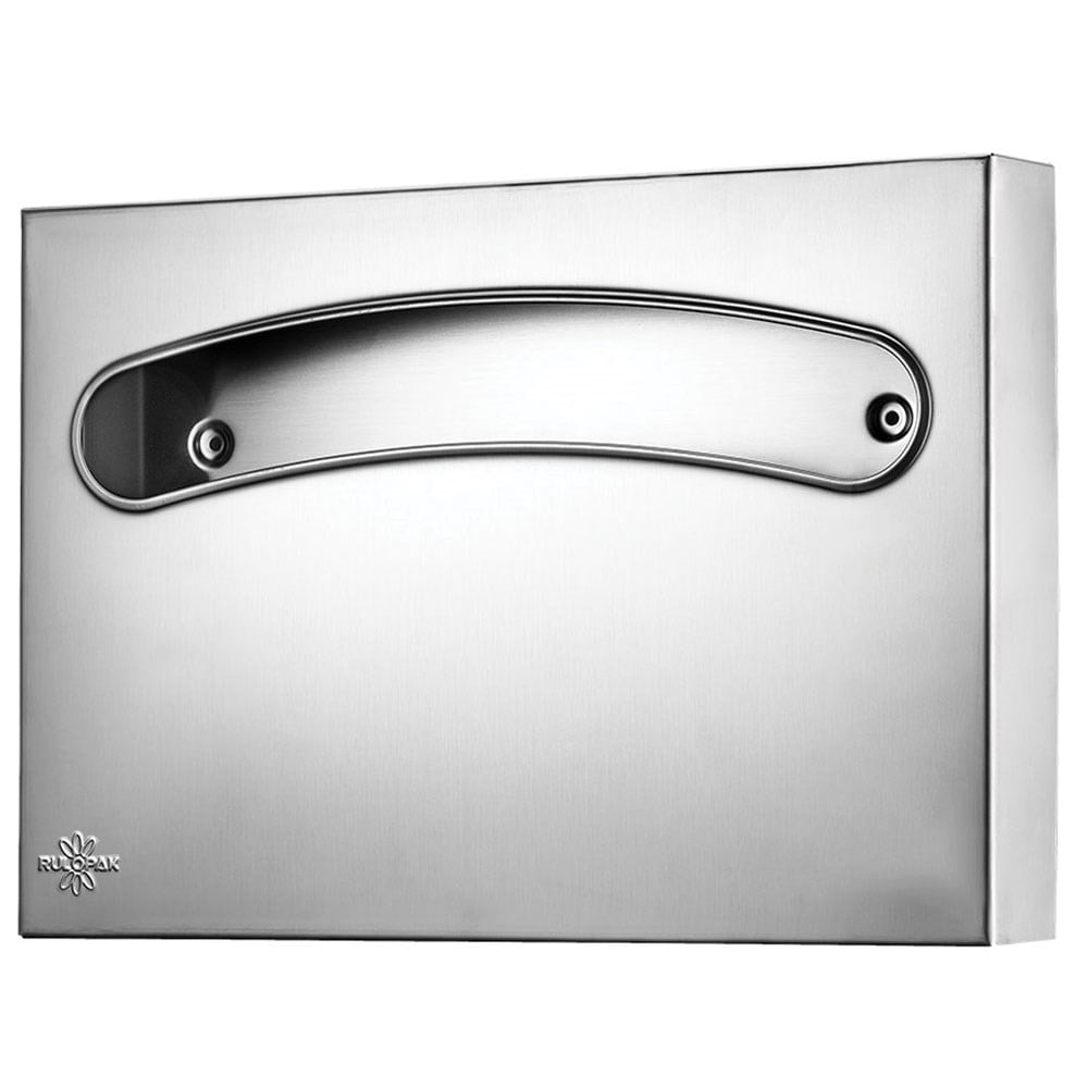 RULOPAK STAINLESS STEEL TOILET SEAT COVER DISPENSER