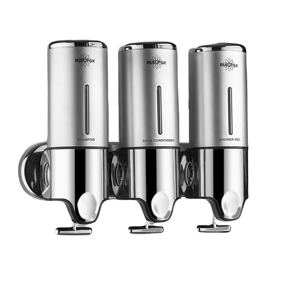 RULOPAK T-PULL TRIPLE BATH SET – SHOWER GEL, CONDITIONER & SHAMPOO – 3 × 500 ML