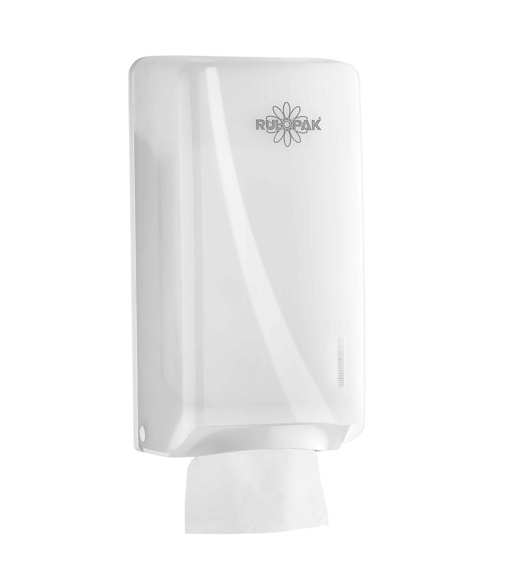 RULOPAK TEKCEK MAXI TOILET PAPER DISPENSER – TRANSPARENT WHITE
