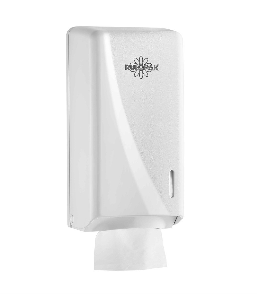 RULOPAK TEKÇEK MAXI TOILET PAPER DISPENSER – WHITE