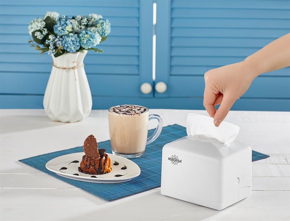 RULOPAK TEKCEK MINI NAPKIN DISPENSER WHITE - Image 3