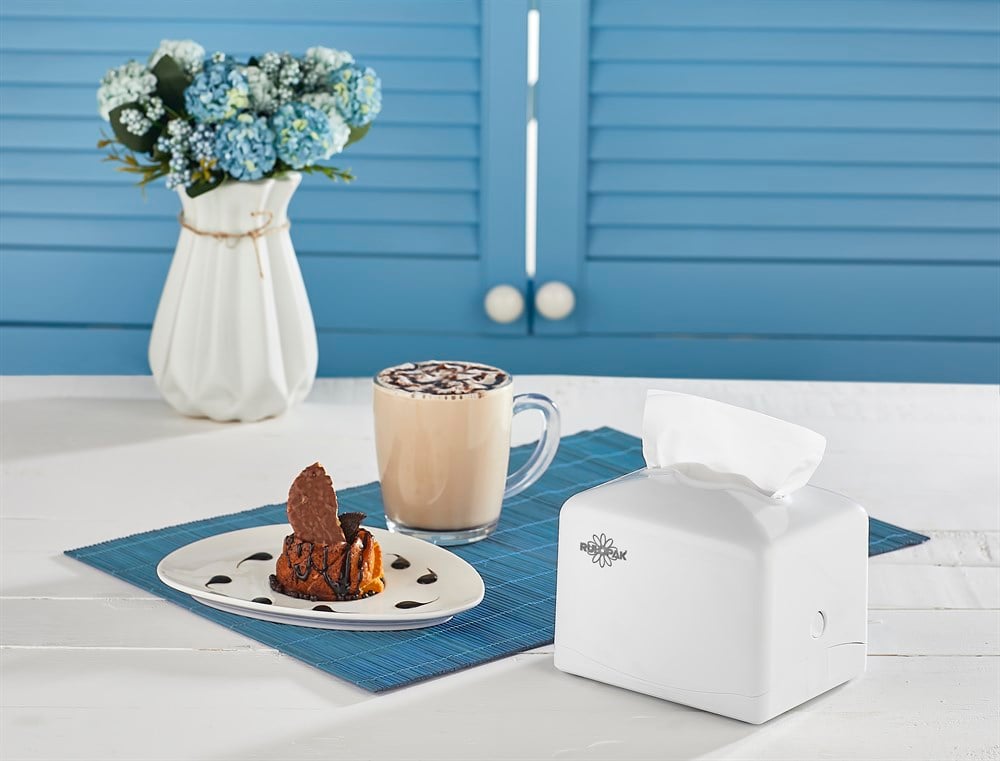 RULOPAK TEKCEK MINI NAPKIN DISPENSER WHITE - Image 4