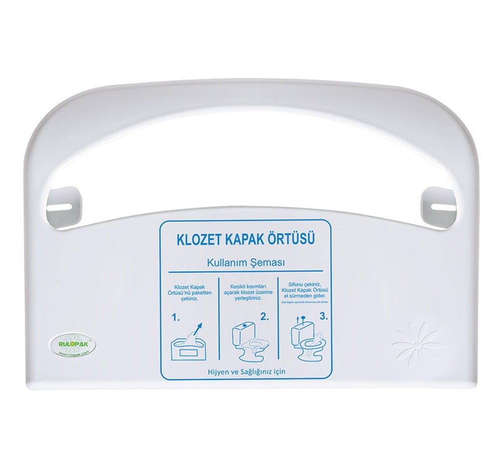 RULOPAK TOILET SEAT COVER DISPENSER WHITE