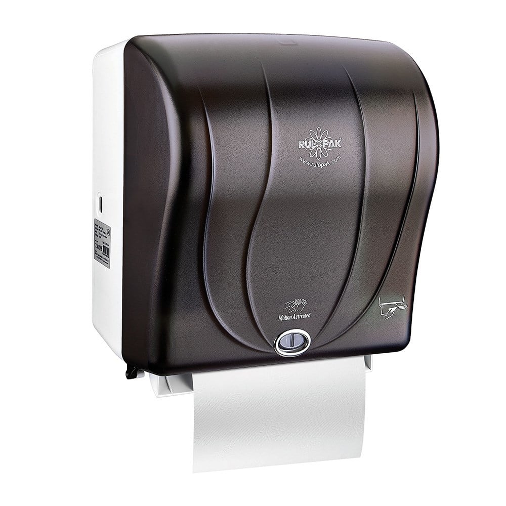 RULOPAK TOUCHLESS PAPER TOWEL DISPENSER 26 CM SMOKE