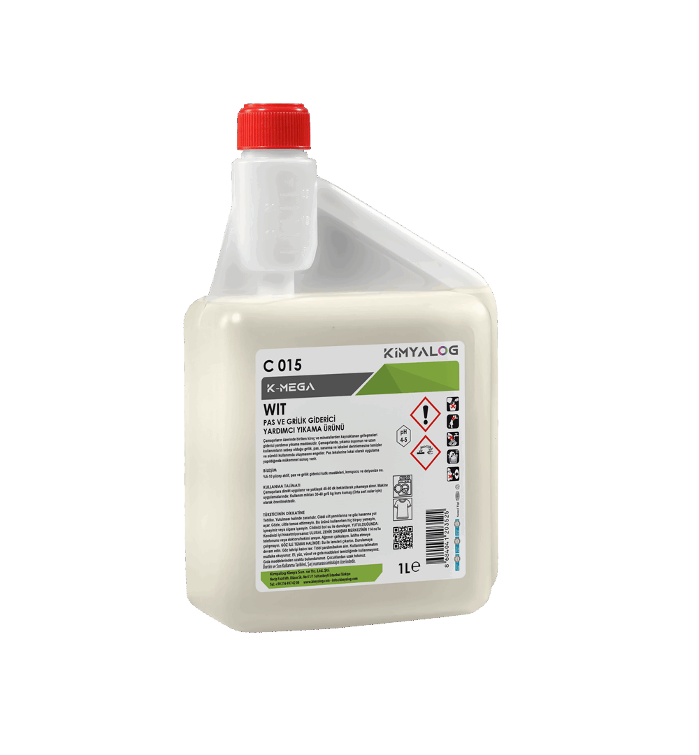 RUST AND GRIME REMOVER AUXILIARY LAUNDRY PRODUCT 1 L