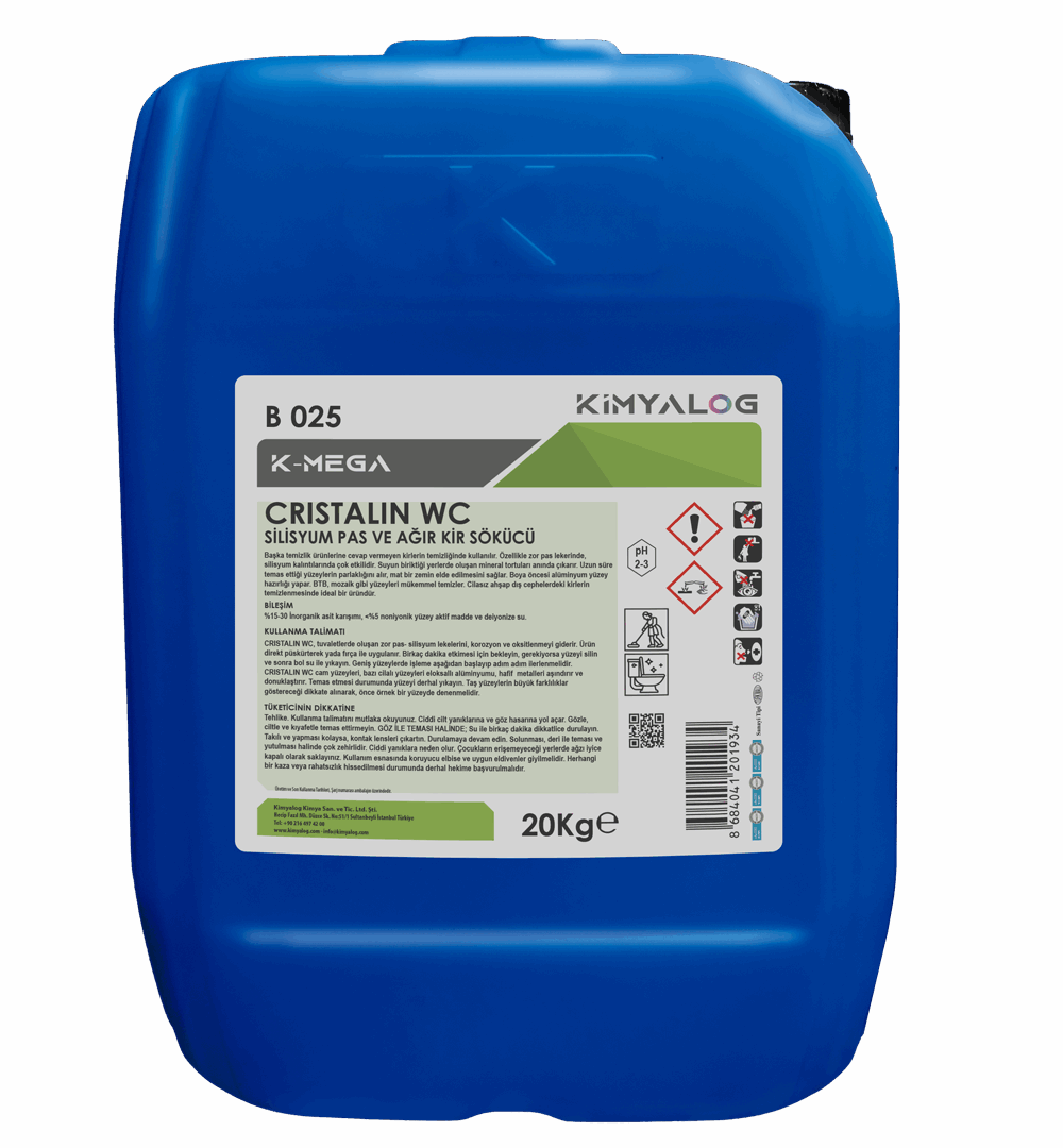 SILICIUM, RUST AND HEAVY DIRT REMOVER 20 KG