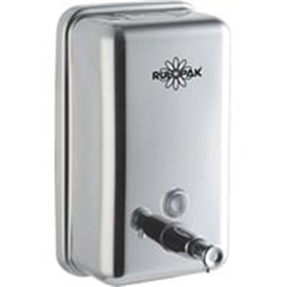 STAINLESS STEEL LIQUID SOAP DISPENSER 1000 ML (MATTE – HORIZONTAL) 304