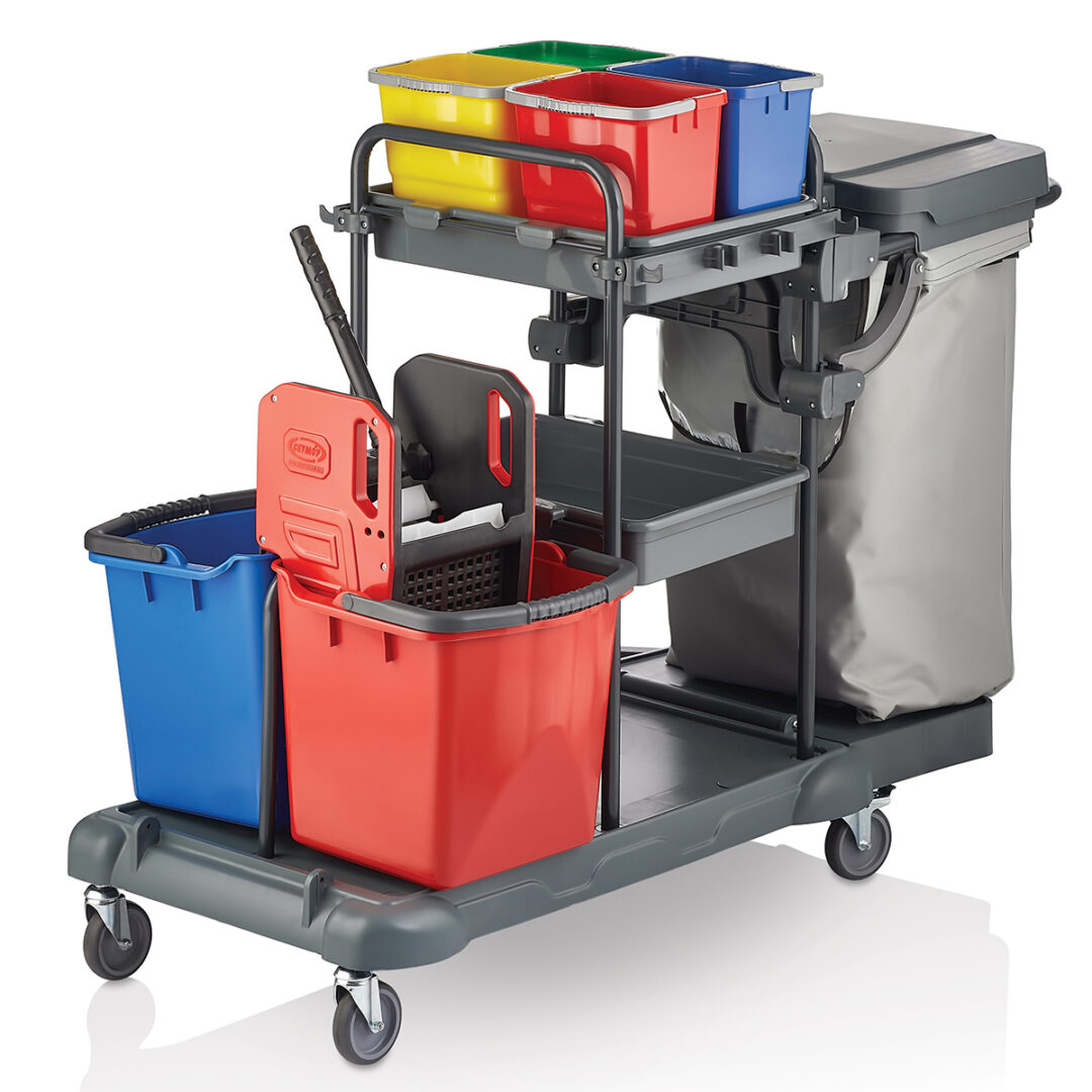 CHROME MAID CART