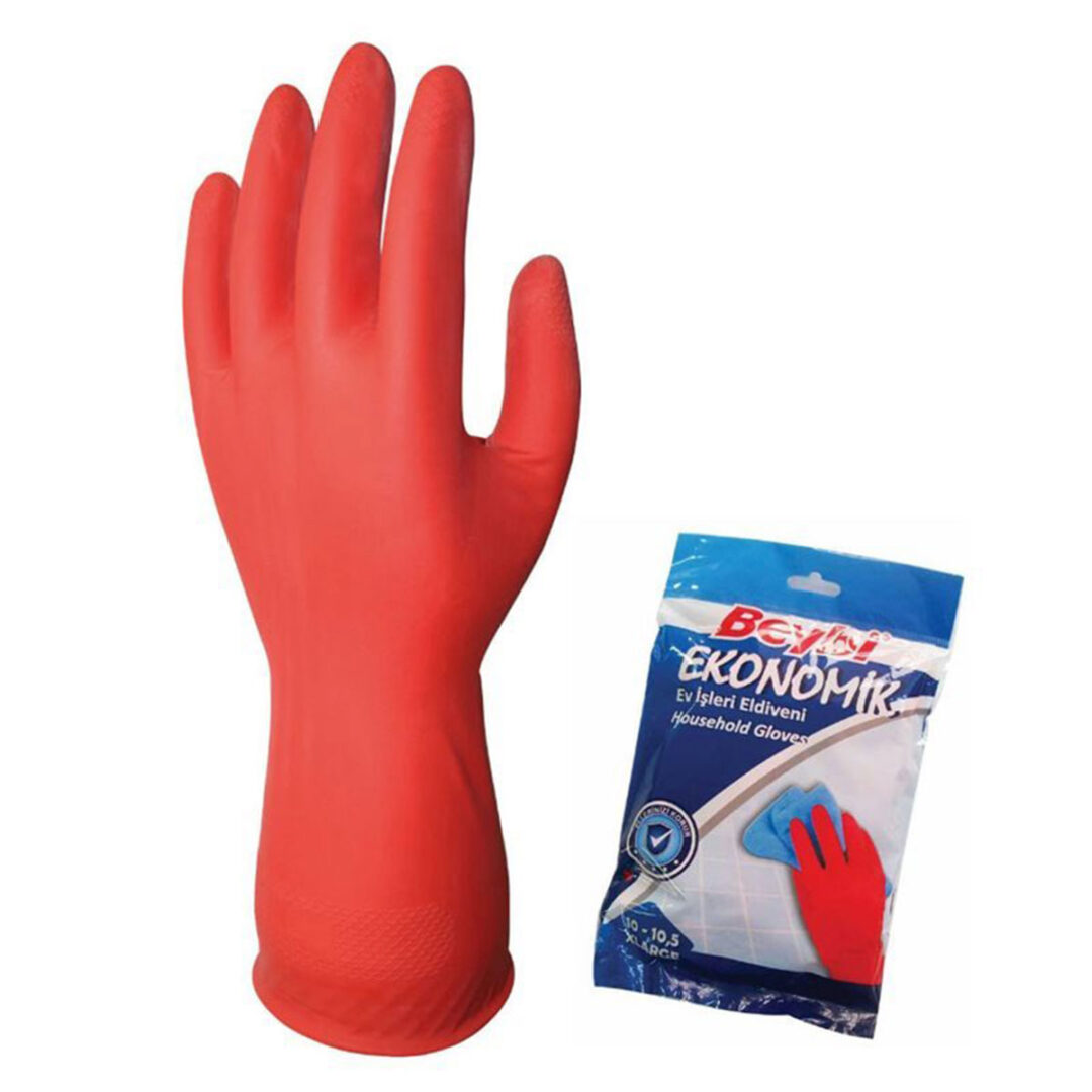 DISHWASHING GLOVES RED