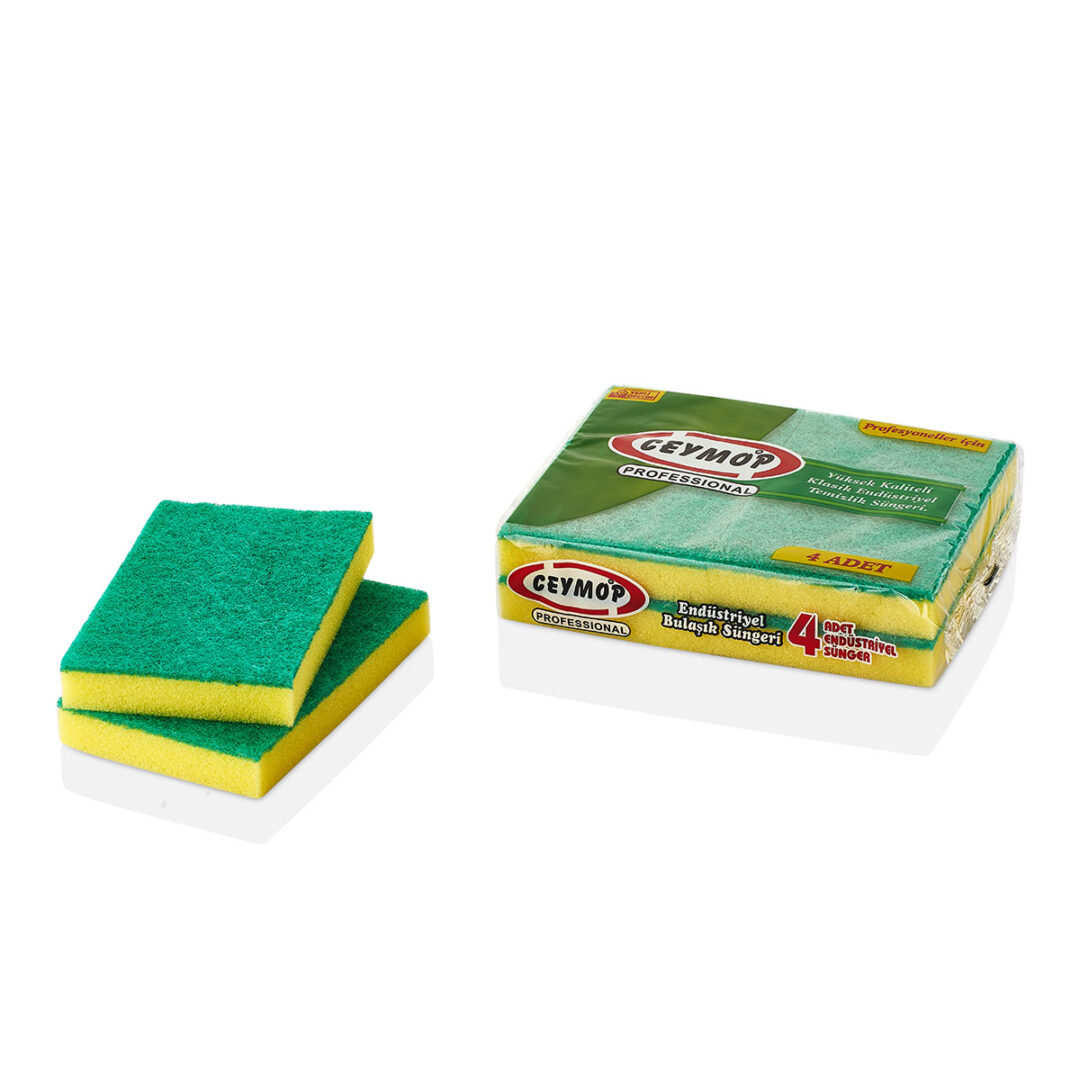 DISHWASHING SPONGE 4-PACK