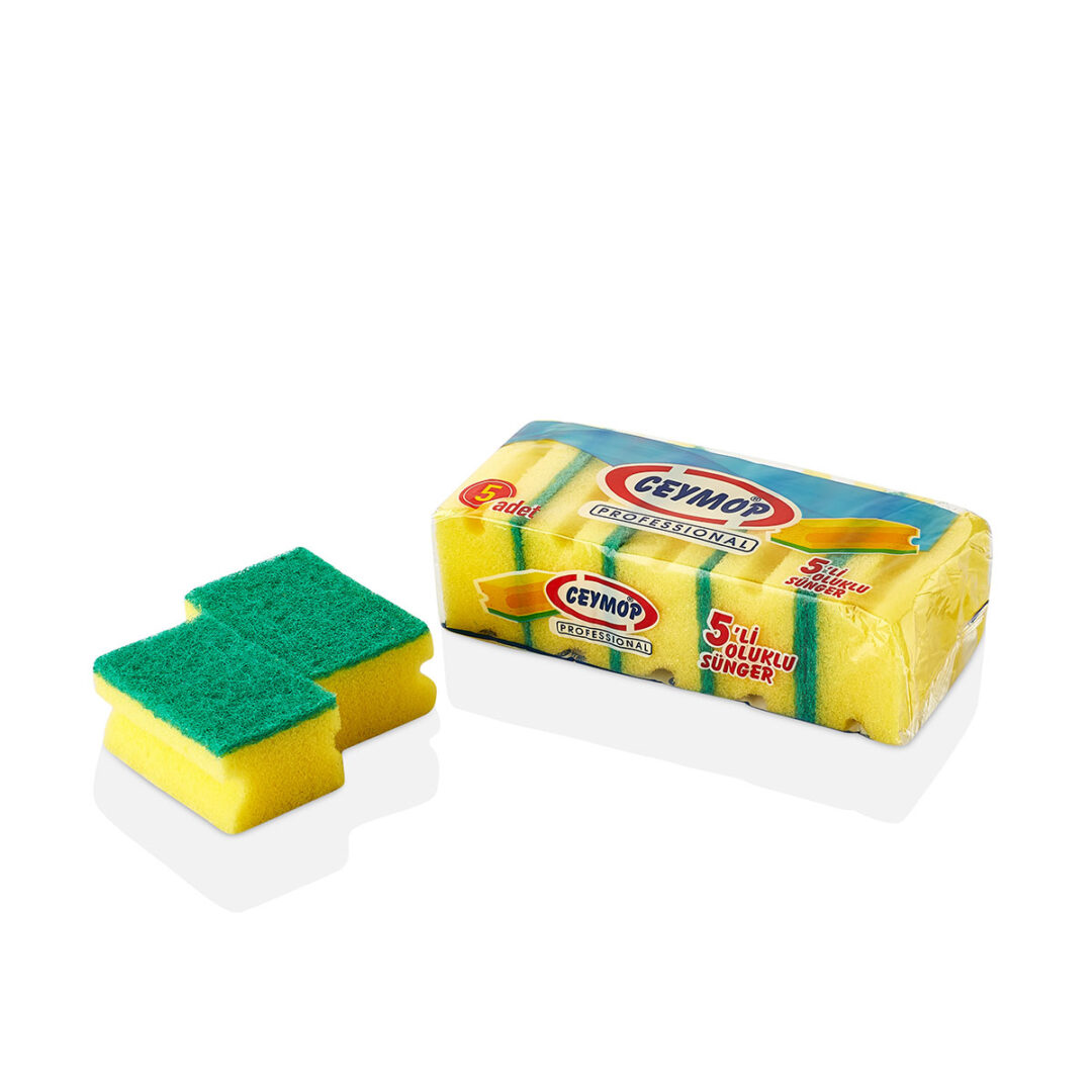 DISHWASHING SPONGE RIBBED