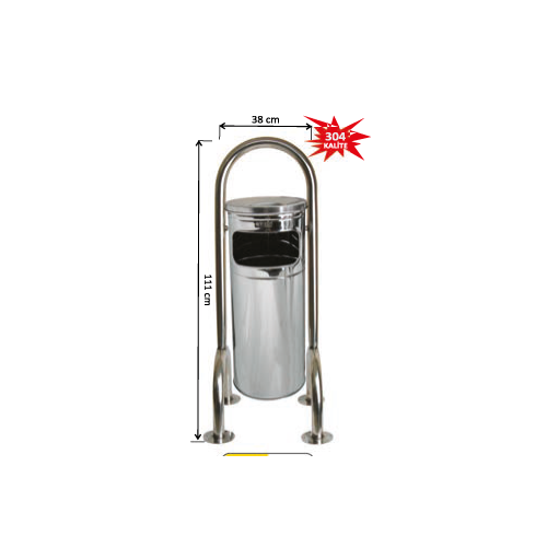 FOOT AND BIN 304 QUALITY 34 LTR