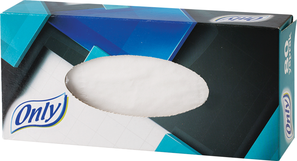 ONLY BOX TISSUE 50/80 SHEETS