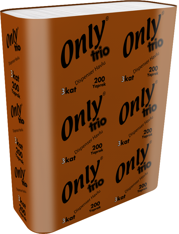 ONLY TRIO 3-PLY Z FOLD TOWEL 12/20