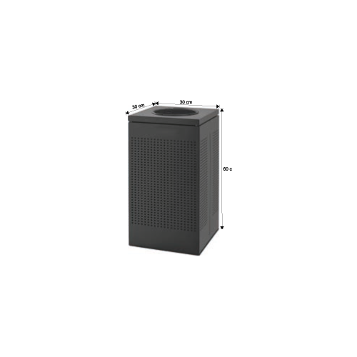 OUTDOOR TRASH CAN 54 LTR