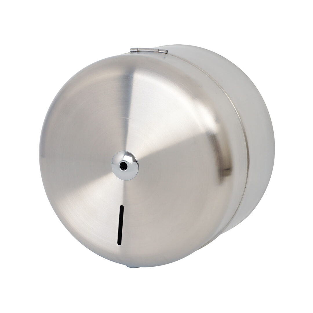 STAINLESS STEEL CENTER-PULL TOILET PAPER DISPENSER