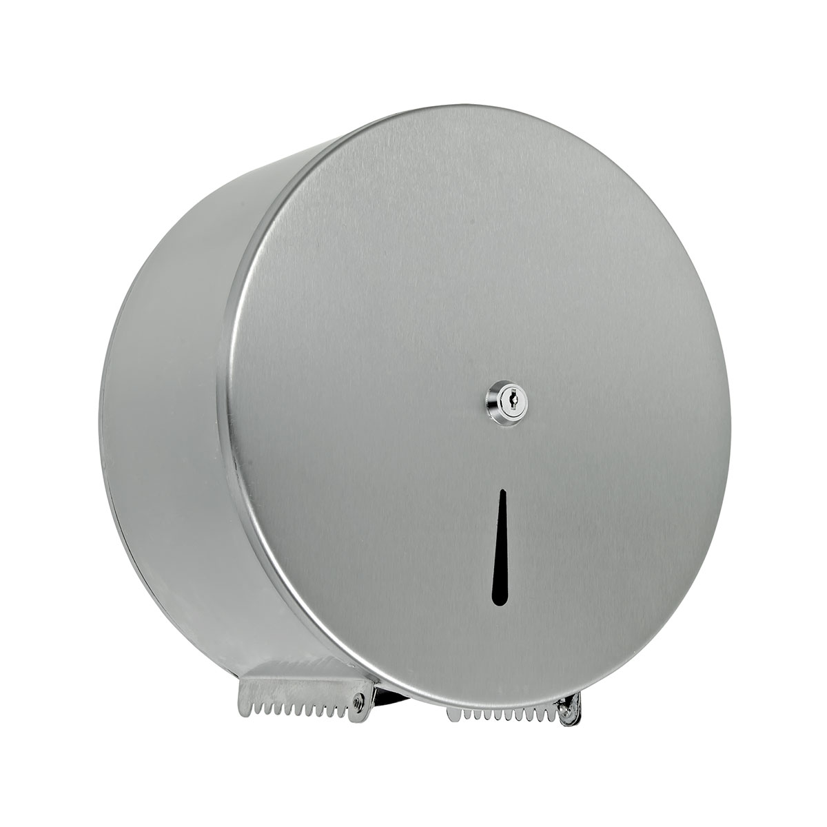 STAINLESS STEEL MINI JUMBO TOILET PAPER DISPENSER