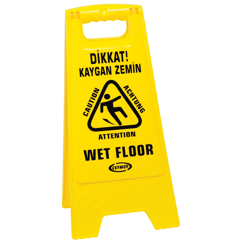WET FLOOR SIGN