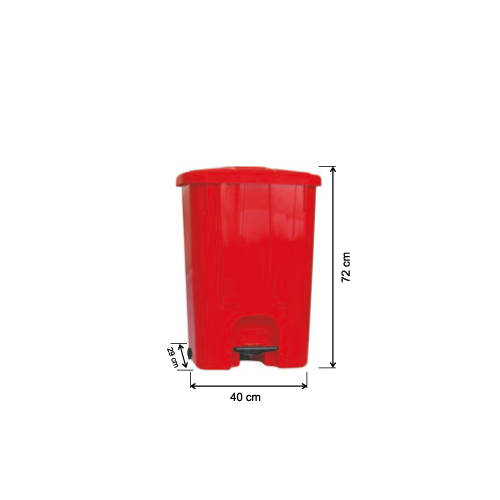 WITHOUT INNER BIN WHEEL-ON 85 LTR